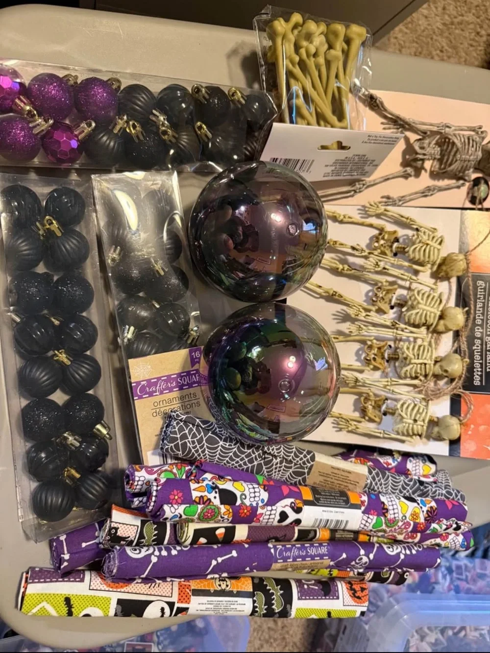 Halloween Party Mix Decorations Bundle in Purple and Black